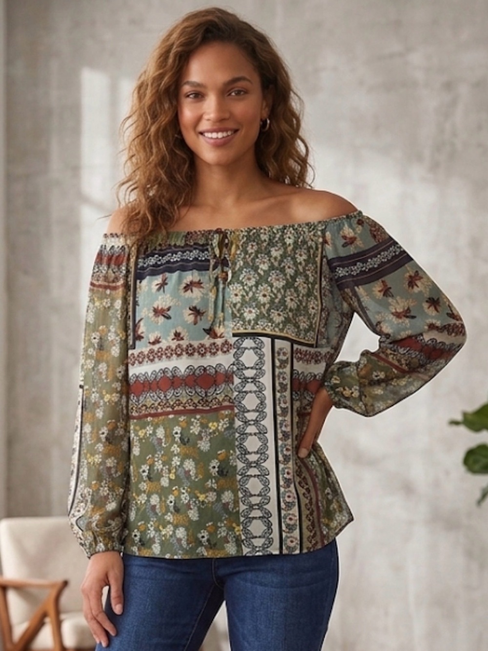 *****JUST Arrived!!! Silk Blouse Made in Italy